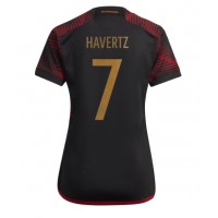 Nemecko Kai Havertz #7 Vonkajší Ženy futbalový dres MS 2022 Krátky Rukáv